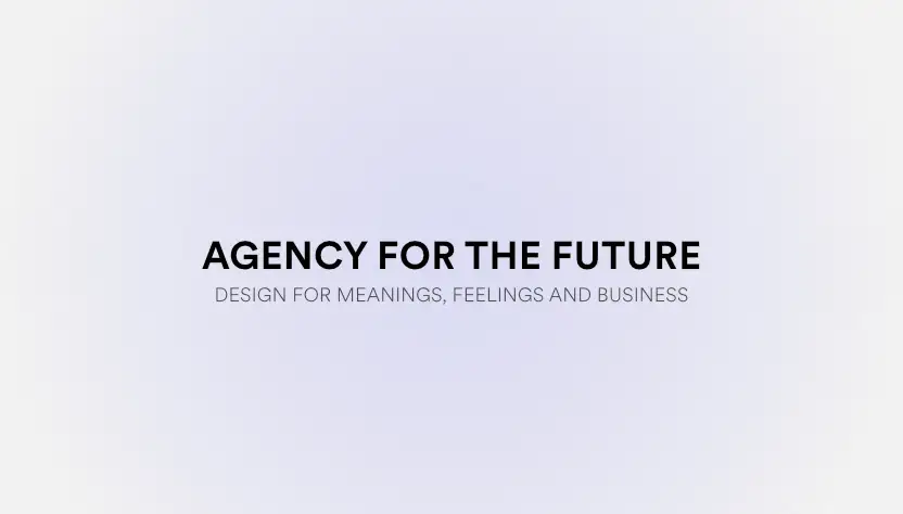 Agency for the future