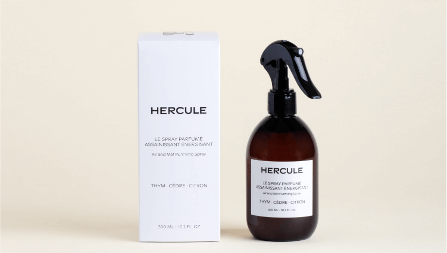 Air and mat cleansing spray, Hercule Studio