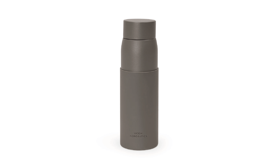 Akvo Lotus Ucon Acrobatics stainless steel thermal bottle, dark gray 375 ml 