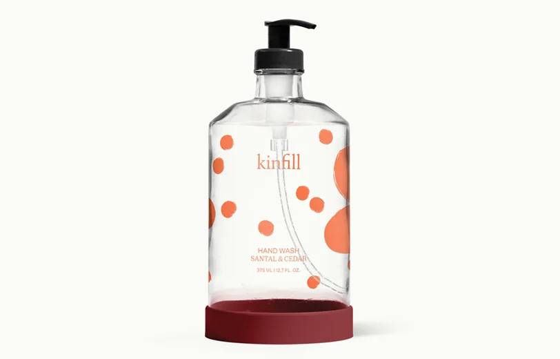 Hand soap, Kinfill, Santal & Cedar