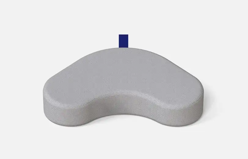 Meditation cushion Heart, Wise Habit, light grey (OUTDOOR)