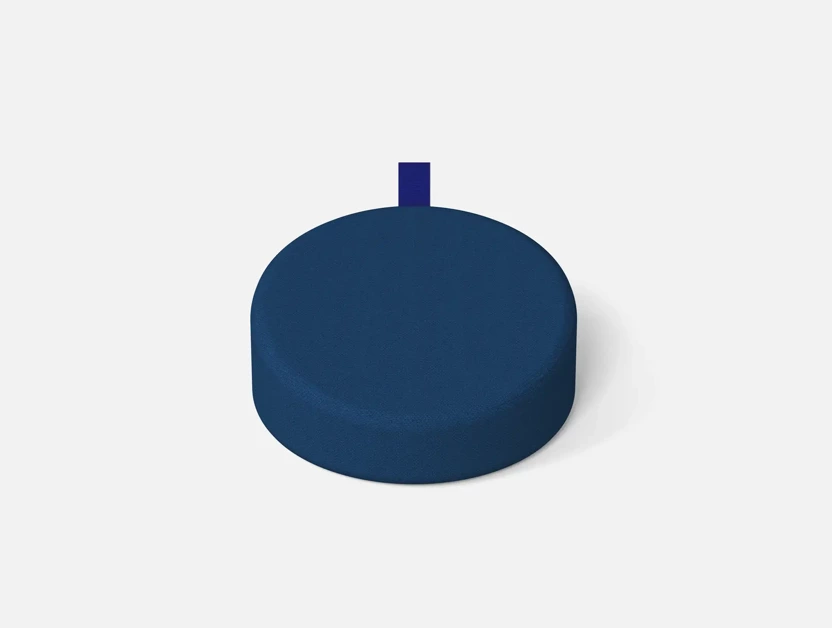 Meditation cushion Round, Wise Habit, navy