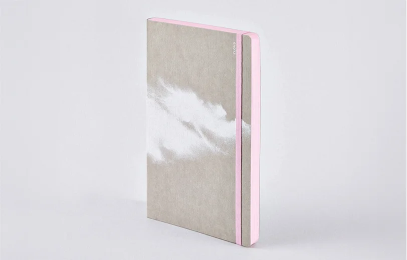 Nuuna Inspiration Book notebook, cloud pink M