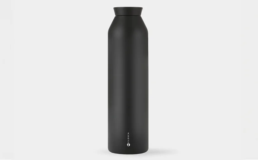 Thermo Bottle Minimal, Closca, Black 600 ml