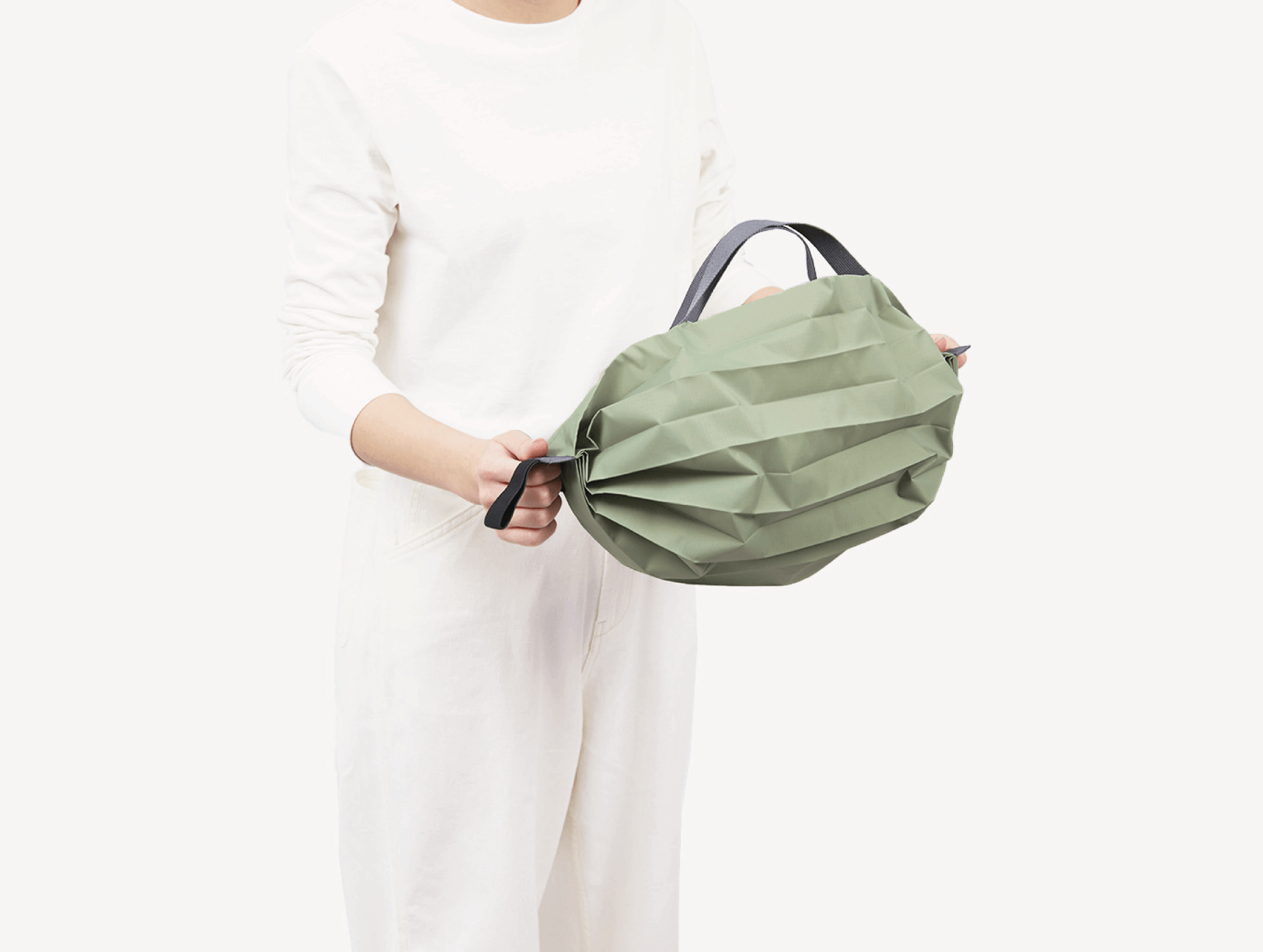 Small Mori folding bag, Shupatto Mori | products \ wise walk