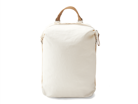 Eco-friendly backpack Zip Pack QWSTION, Bananatrex® Natural White