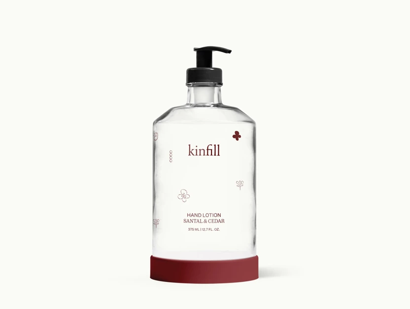 Hand lotion, Kinfill, Santal & Cedar