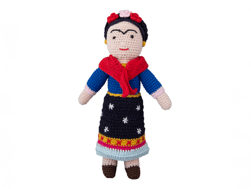 Handmade doll, Global Affairs, Frida Kahlo