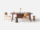 Cork Stool from natural form, tre product, natural