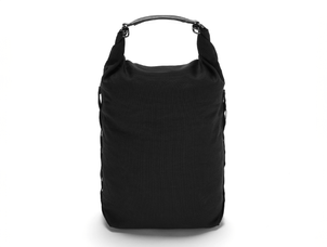 Eco-friendly Roll Pack QWSTION Backpack, Bananatex® All Black
