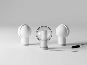 Freestanding lamp Labra, model: ST CA G9 Transparent