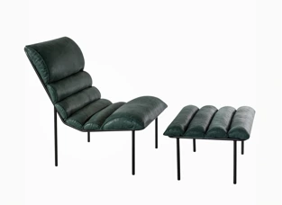 LONG, armchair VANK, material: Leather 