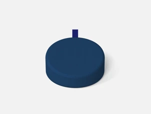 Meditation cushion Round, Wise Habit, navy