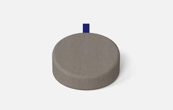 Meditation cushion Round, outdoor, Wise Habit, dark grey