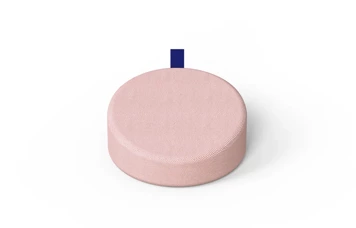 Meditation cushion Round, outdoor, Wise Habit, pink 