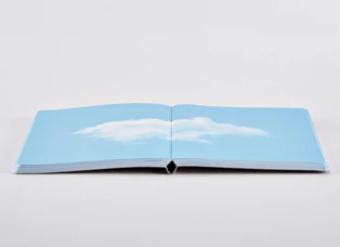 Notebook Nuuna, inspiration book cloud blue M 