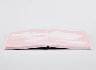 Nuuna Inspiration Book notebook, cloud pink M