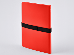 Nuuna Not White L Light notebook, Red