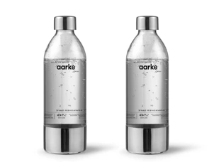 Set of 2 PET Bottles, Aarke, 650 ml