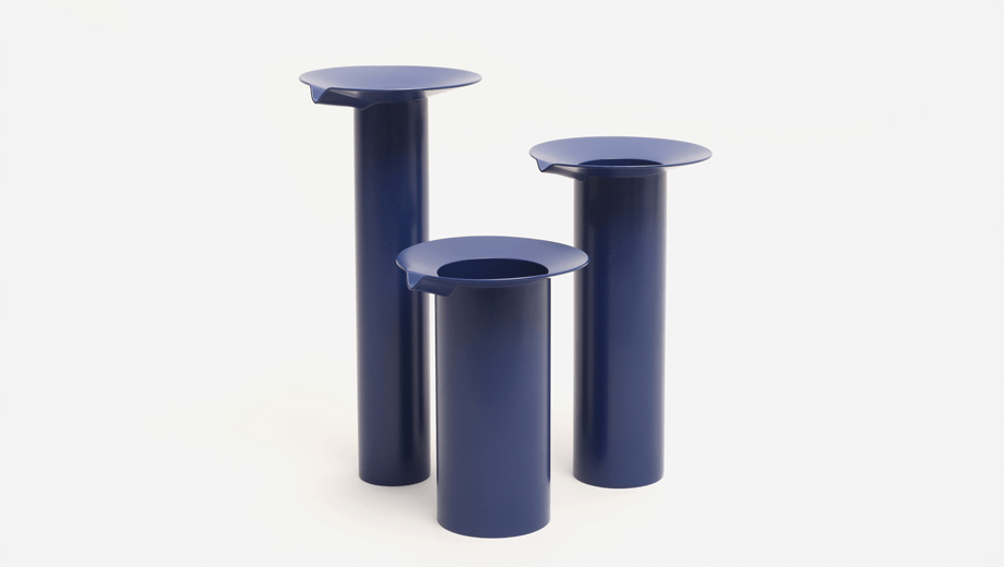 Arrosoir en acier peint par poudrage Watering Vessel, tre product, bleu