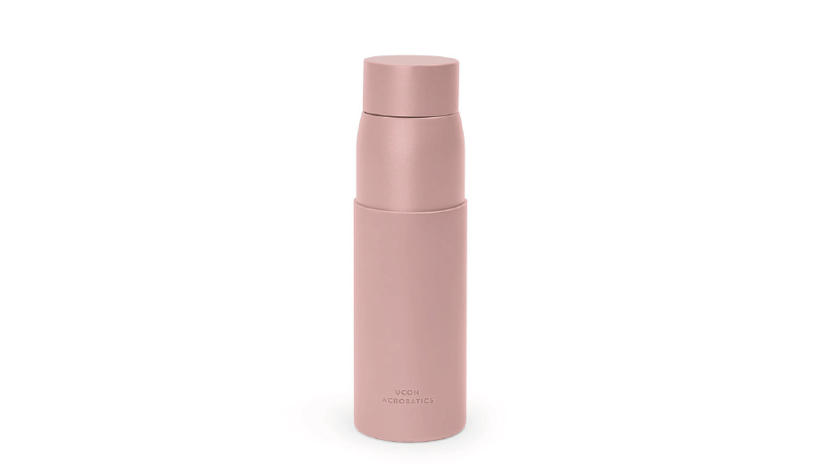 Bouteille thermique en acier inoxydable Akvo Lotus Ucon Acrobatics, Rose 375ml 