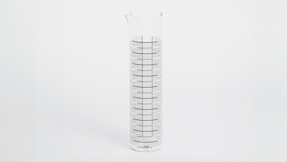 Carafe en verre borosilicate 1L Single Line, tre product