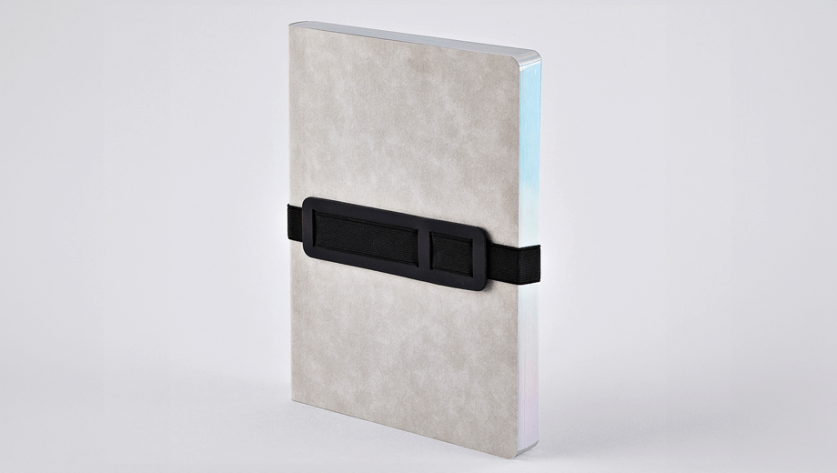 Carnet de notes Nuuna, Voyager L, gris