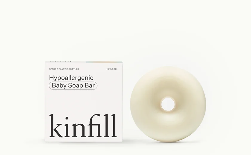 Savon hypoallergénique pour bébé Kinfill