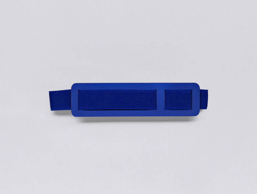 Bandoulière élastique pour ordinateur portable Nuuna, L bleu