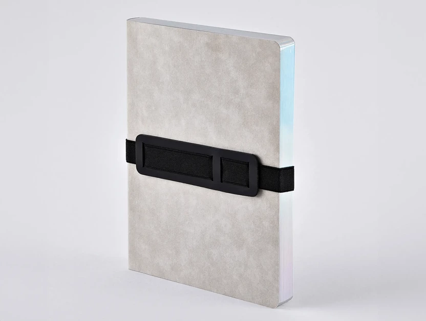 Carnet de notes Nuuna, Voyager L, gris