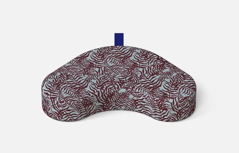 Coussin de méditation Heart, outdoor, Wise Habit, jungle red