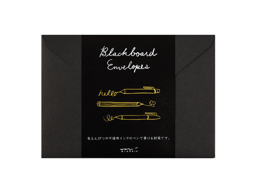 Jeu d'enveloppes Midori, Blackboard