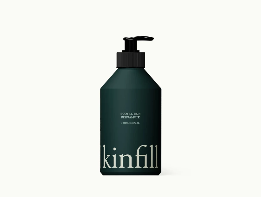 Lait pour le corps, Kinfill, Bergamote