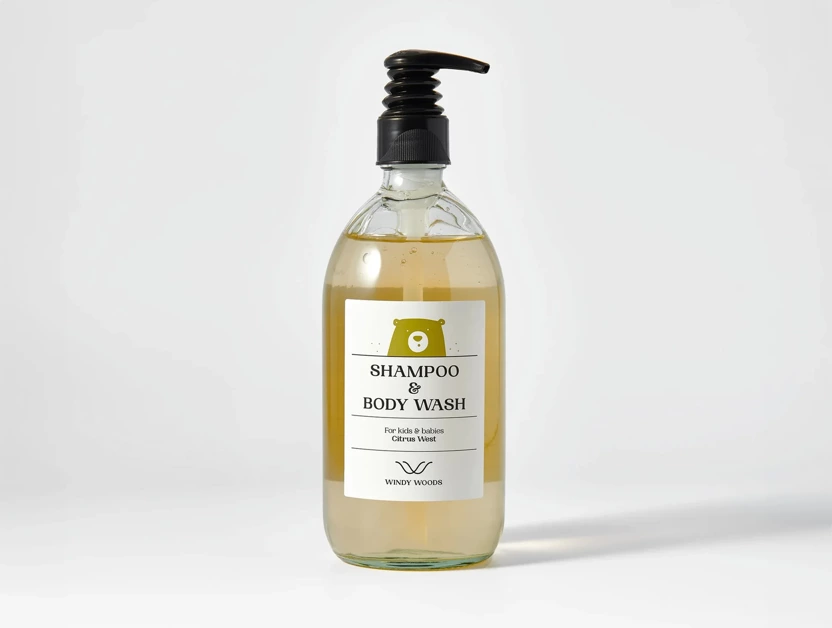 Shampoing et Gel de Bain, Windy Woods, Citrus West