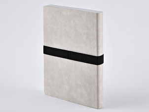 Carnet de notes Nuuna, Voyager L, gris