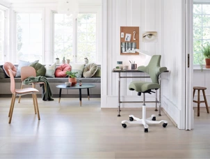 HÅG Capisco 8106 fauteuil, Flokk, gris