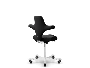 HÅG Capisco 8106 fauteuil, Flokk, noir