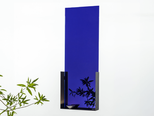 Miroir mural Mood, tre product, bleu-violet grand