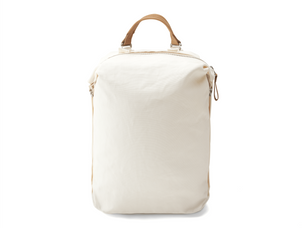 Sac à dos écologique Zip Pack QWSTION, bananatex® Natural White