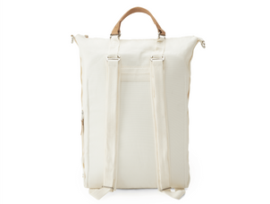 Sac à dos écologique Zip Pack QWSTION, bananatex® Natural White