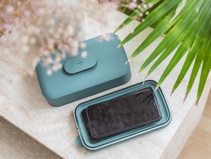 Stolp® Phone Box Faraday Cage, Classic Emerald