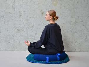 Tapis de méditation Wise Habit, navy