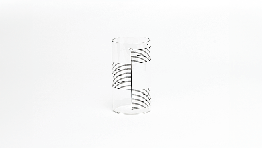 Borosilikatgläser, 0.5L Square Stripes, tre product