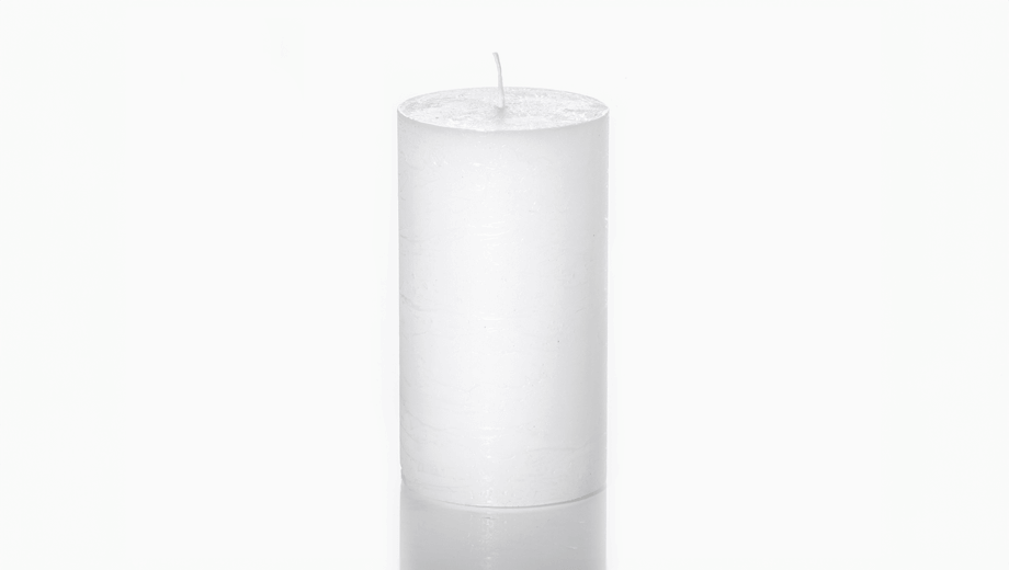 Handgemachte Chamber Kerze, tre produkt, hoch weiß