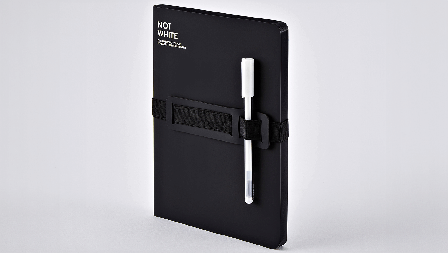 Notebook Nuuna, Not White L Light Schwarz