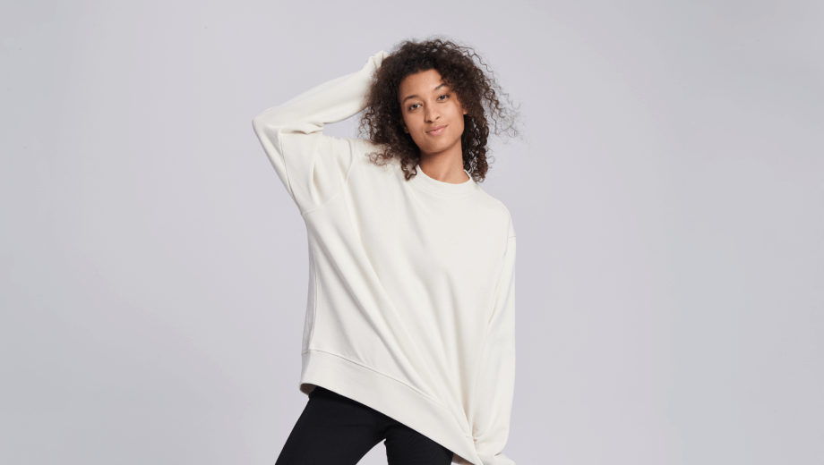 Sweatshirt aus Bio-Baumwolle, Mudita, Damen weiß