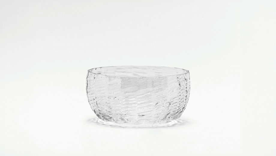 Wicker Glas handgefertigte Schale, tre produkt