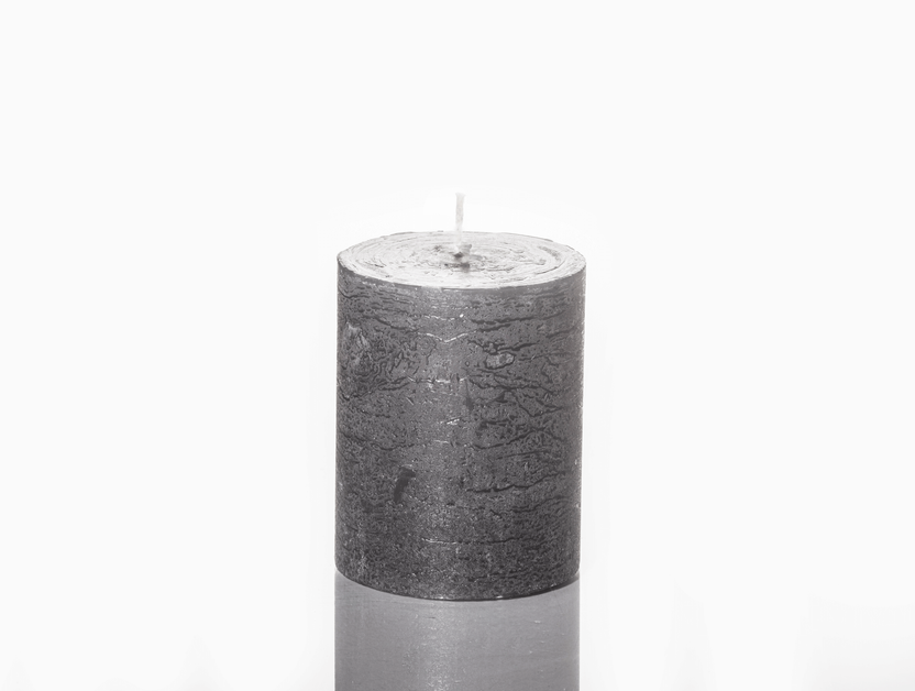 Handgemachte Chamber Kerze, tre produkt, niedrig grau