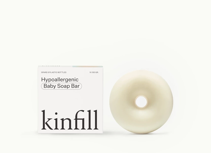 Hypoallergene Kinfill-Babyseife