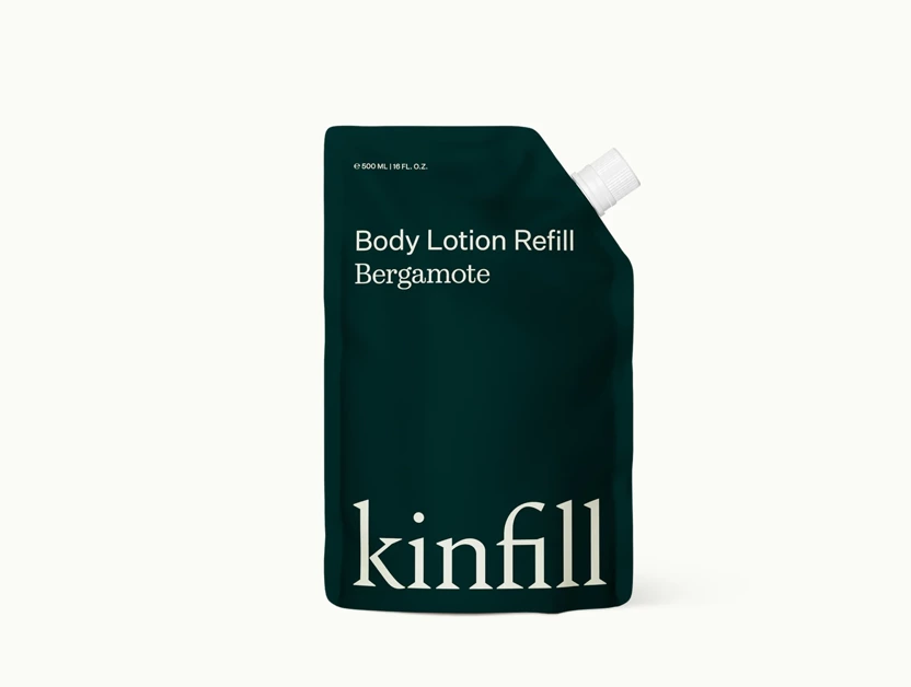 Körperlotion Refill, Kinfill, Bergamote
